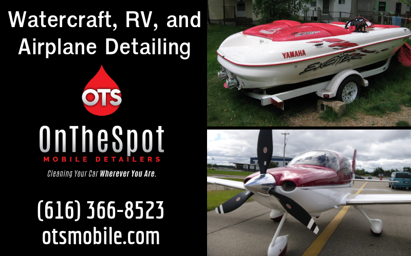 Watercraft, RV, and Airplane Detailing - OnTheSpot Mobile Detailers