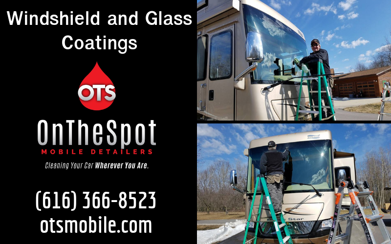 Windshield and Glass Coatings - OnTheSpot Mobile Detailers